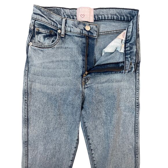 Revice Premium Denim High Rise Slim Fit Acid Wash Jeans Size 28 - Picture 4 of 9